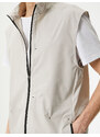Koton Sports Vest High Neck Zippered Pocket Detailed