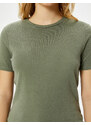 Koton Basic T-Shirt Short Sleeve Crew Neck Standard Cut Cotton