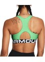 Under Armour Podprsenka Under HeatGear Armour Mid Branded Bra 1383544-350