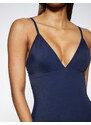 Koton Basic Swimwear Straps V-Neck Covered