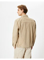 Koton Denim Jacket Pocket Detailed Buttoned Classic Collar