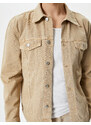 Koton Denim Jacket Pocket Detailed Buttoned Classic Collar