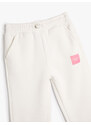 Koton Jogger Sweatpants Label Detailed Pocket Elastic Waist