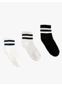 Koton 3 Pack Tennis Socks