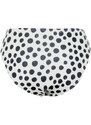 Trendyol Polka Dot High Waist Regular Bikini Bottom