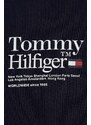 Dětská mikina Tommy Hilfiger tmavomodrá barva, s potiskem