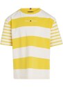 Dětské tričko Tommy Hilfiger žlutá barva