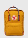 Batoh Fjallraven Kanken Rainbow dámský, oranžová barva, velký, s aplikací, F23620