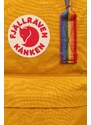 Batoh Fjallraven Kanken Rainbow dámský, oranžová barva, velký, s aplikací, F23620