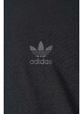 Bomber bunda adidas Originals černá barva, přechodná, IS5385