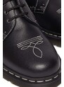 Kožené polobotky Dr. Martens 1461 Gothic Americana černá barva, DM31625001