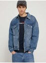 Džínová bunda Tommy Jeans pánská, přechodná, oversize