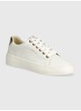 Kožené sneakers boty Gant Lawill bílá barva, 28531505.G231