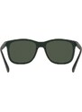 Dětské sluneční brýle Emporio Armani zelená barva, 0EK4184