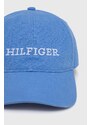 Bavlněná baseballová čepice Tommy Hilfiger s aplikací