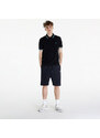 Pánské tričko FRED PERRY Twin Tipped Fred Perry Shirt Black/ Ice Cream/ Cyber Blue