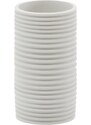 Bílá keramická váza Kave Home Sibone 20 cm