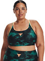 Podprsenka Under Armour Pjt Rck Crsbck Pt Bra Fam Green