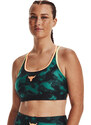 Podprsenka Under Armour Pjt Rck Crsbck Pt Bra Fam Green