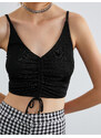 Koton Strapless Crop Top