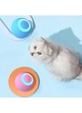 Interaktivní hračka pro kočičky i pejsky - automaticky pohyblivý míček (USB napájení)