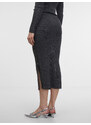 Orsay Šedá dámská svetrová midi sukně - Dámské
