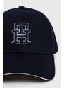 Bavlněná baseballová čepice Tommy Hilfiger s aplikací
