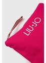 Kosmetická taška Liu Jo růžová barva