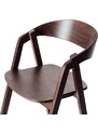 FormWood Ořechová barová židle Henry 63,5 cm