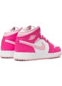 Jordan 1 Mid Fierce Pink (GS)