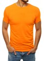 Dstreet Jedinečné oranžové pánské tričko