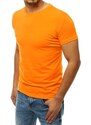 Dstreet Jedinečné oranžové pánské tričko