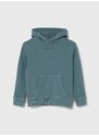 Dětská bavlněná mikina Pepe Jeans NEW DAVIDE HOODIE s kapucí, s potiskem