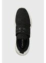 Sneakers boty Calvin Klein RUNNER SLIP ON HE MESH černá barva, HW0HW01896