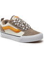 Vans Knu Skool MEGA CHECK GRAY/MARSHMALLOW