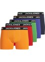 JACK & JONES Boxerky modrá / námořnická modř / zelená / oranžová / červená