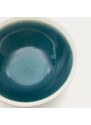 Modro-bílá keramická miska Kave Home Sanet 15,5 cm