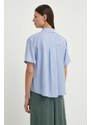 Košile Samsoe Samsoe MINA dámská, regular, s klasickým límcem, F21200143