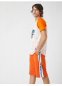 Koton Slim Fit Basketball Shorts