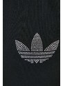 Bavlněné kalhoty adidas Originals černá barva, s aplikací, IT9663