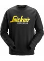 Mikina Snickers Workwear Classic s dlouhými rukávy černá XS