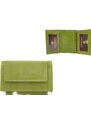 Dámská kožená mini peněženka Peterson - světle zelená