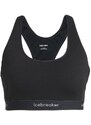 ICEBREAKER Wmns Merino 125 ZoneKnit Racerback Bra, Black velikost: L