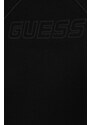 Dětská mikina Guess černá barva, s aplikací