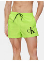 Pánské plavky KM0KM00967 LKQ neonově zelené - Calvin Klein
