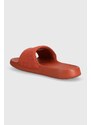 Pantofle Lacoste Serve pánské, oranžová barva, 47CMA0013