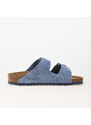 Pánské pantofle Birkenstock Arizona Suede Leather Elemental Blue