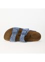 Pánské pantofle Birkenstock Arizona Suede Leather Elemental Blue