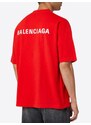 BALENCIAGA Bright Red tričko