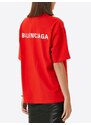 BALENCIAGA Bright Red tričko